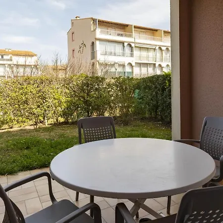Santa Monica 2- 144e- Jardin- 4 Pers Apartamento Agde