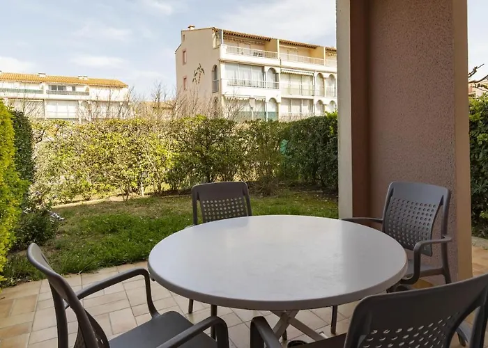 Santa Monica 2- 144e- Jardin- 4 Pers Διαμέρισμα Agde